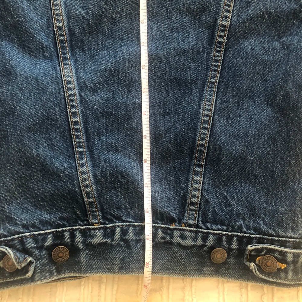 LEVI’S VTG Trucker Denim Jean Jacket 57508-1109 - Picture 13 of 15
